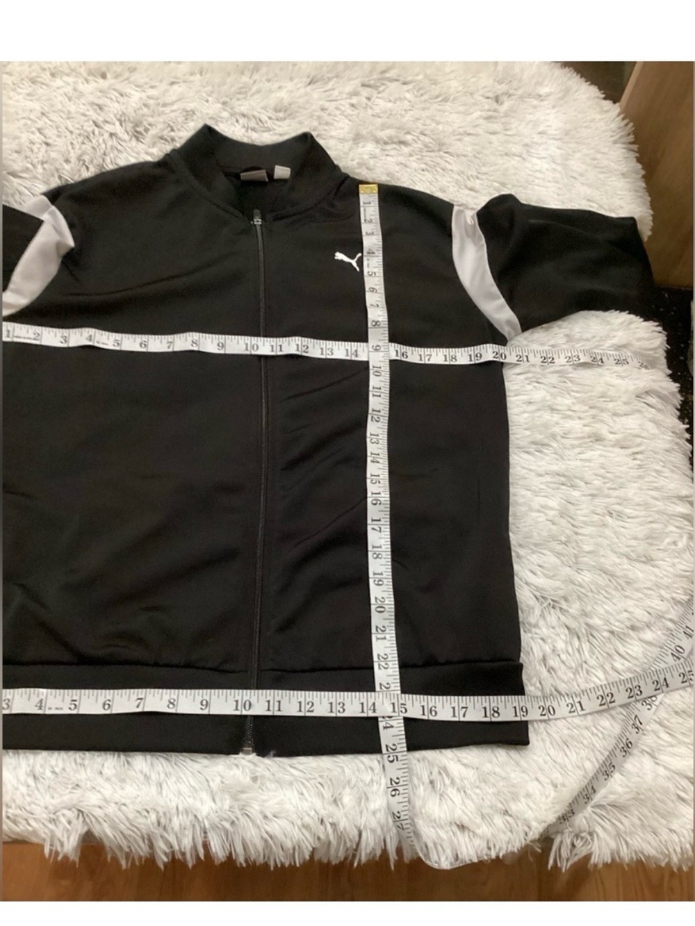 Puma Black Full Zip Track Jacket Women’s Size XL Athletic Activewear Jacket - Picture 11 of 14